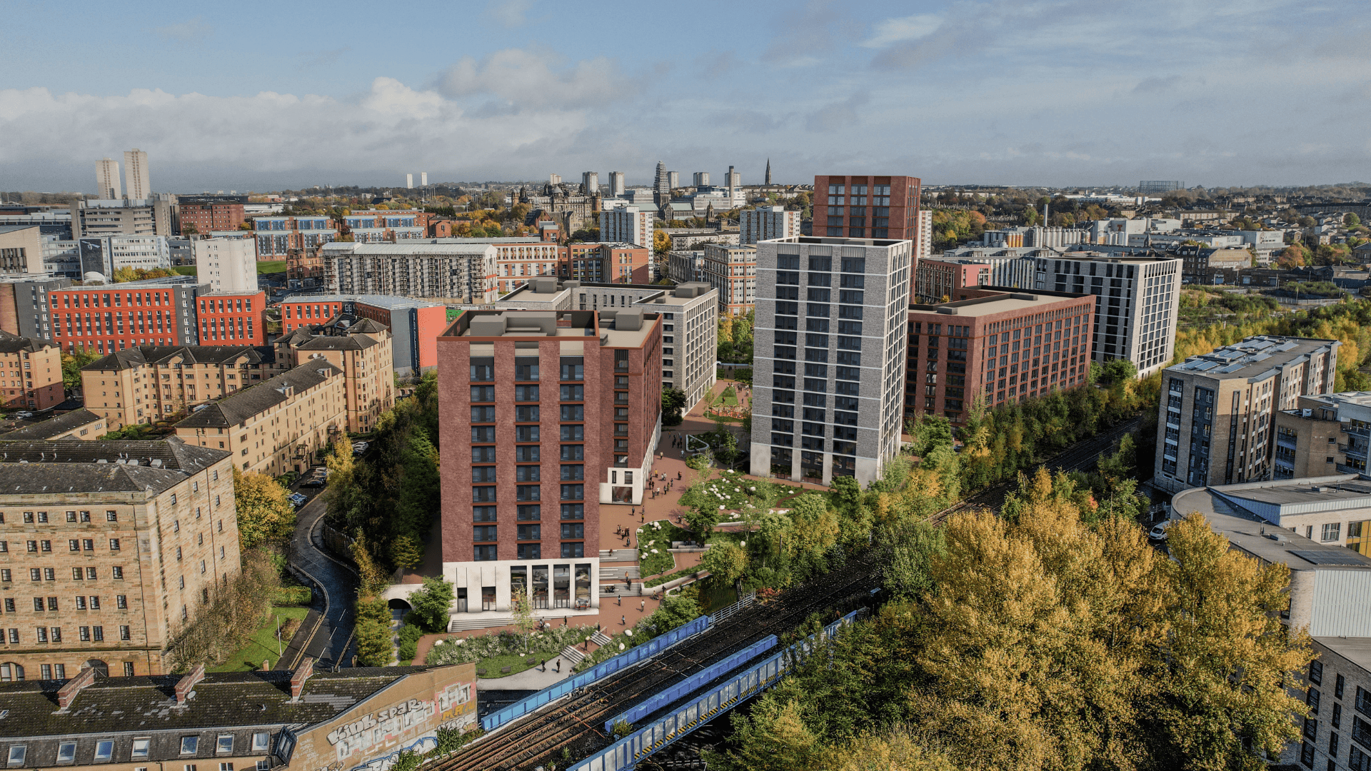 College gardens case study skyline